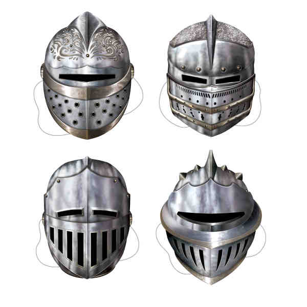 Picture of Beistle 66802 Knight Masks - Pack of 12