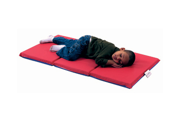 Picture of Childrens Factory CF400-513RB Red- Blue 3 Section- 2 in. Thick Infection Control Mat- 5 Pack