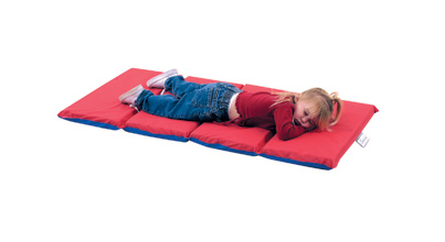Picture of Childrens Factory CF400-509RB Red- Blue 4 Section- 2 in. Thick Infection Control Mat