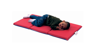 Picture of Childrens Factory CF400-502RB Red- Blue 3 Section- 1 in. Thick Infection Control Mat