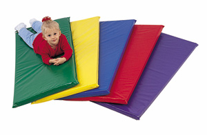 Picture of Childrens Factory CF350-020 Rainbow Rest Mat- Green