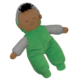 Picture of Childrens Factory CF100-763B 10 in. Baby First Doll- Black Boy