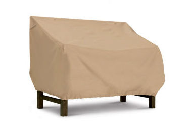 Picture of Classic Accessories 58282 Bench/Loveseat Cover in Tan