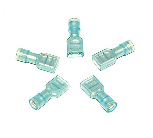 Picture of VIAIR 92922 Insulated Terminals 1/4&quot; M/12 Gauge 5 pc. Pack
