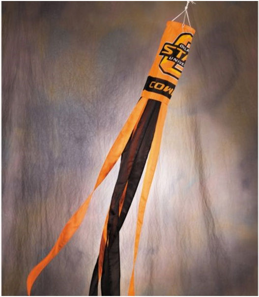 Picture of Bsi Products 79047 Wind Socks  - Oklahoma State Cowboys