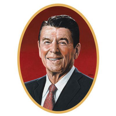Picture of Beistle 54843 Reagan Cutout - Pack of 12