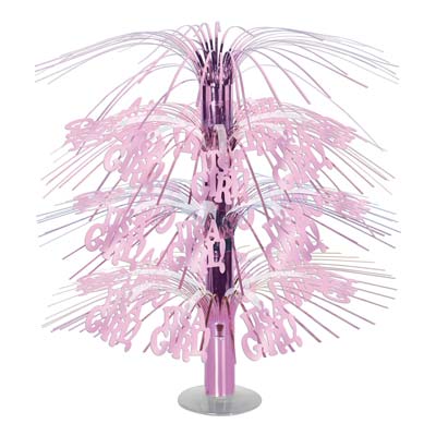 Picture of Beistle 57365 It&apos;s A Girl Cascade Centerpiece - Pack of 6