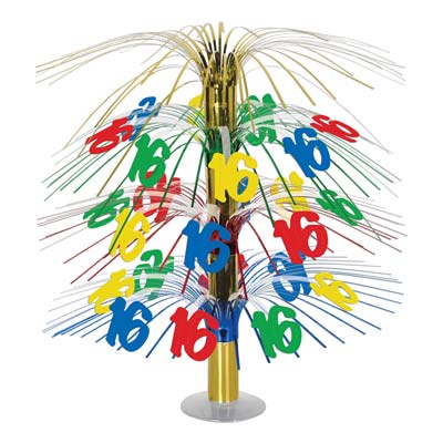 Picture of Beistle 57362-MC 16 Cascade Centerpiece - Pack of 6