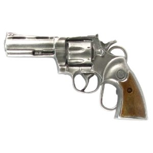 Picture of Siskiyou SportsL156E Pewter Belt Buckle- Revolver
