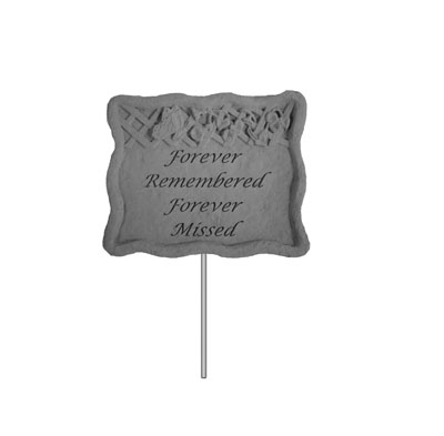 Garden Stake-Forever Remembered...