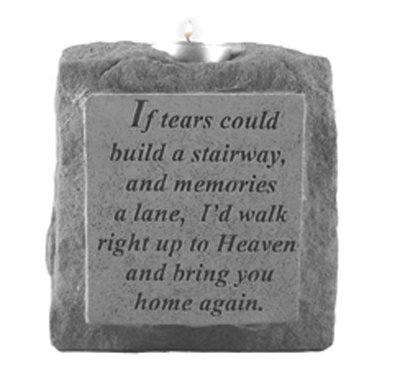 Picture of Kay Berry 03320 If Tears Could Build...Single-Short Votive Holder