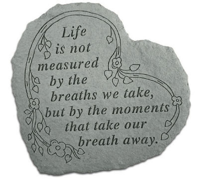 Picture of Kay Berry 08320 Heart-Life Is Not Measured by The Breaths...