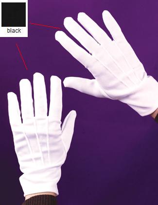 Picture of Costumes For All Occasions Fw8108Bk Gloves Theatrcl W Snap Blk