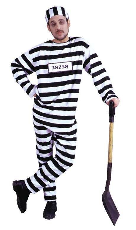 Picture of Costumes For All Occasions Ac31Xl Convict Costume Xlarge