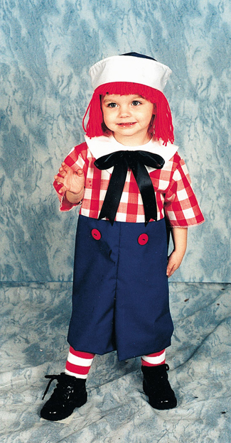 Picture of Costumes For All Occasions 12115 Raggedy Andy Child 4 To 6