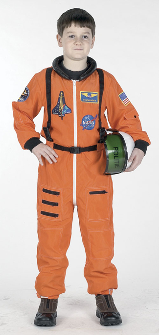 Picture of Costumes For All Occasions Ar52Sm Astronaut Suit Orange 4 To 6