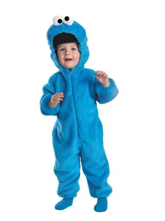 Picture of Costumes For All Occasions Dg6598M Cookie Monster Deluxe 3T-4T