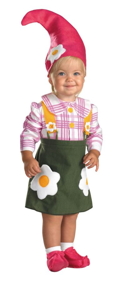 Costumes For All Occasions Dg50032W Flower Garden Gnome 12-18 Mon