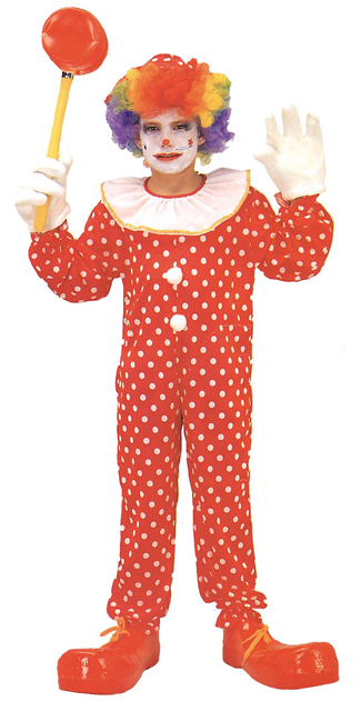 Picture of Costumes For All Occasions Af86Md Clown Costume Dlx Child Medium