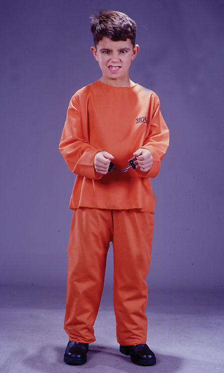 Picture of Costumes For All Occasions Fw9734Sm Got Busted Cost Child Sml