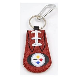 Picture of GameWear GWKCFBPIT Leather GameWear NFL Football Classic KeyChain