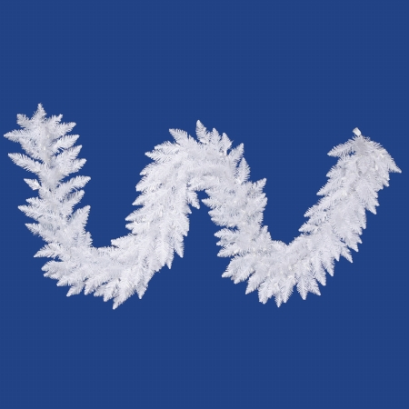 9 ft. x 14 in. White Spruce Garland 230Tips