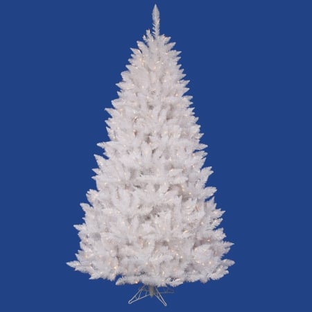 A104176LED 7.5 ft. x 52 in. Crystal White Spr 495LED Wht -  Vickerman