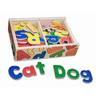 Picture of Melissa &amp; Doug 448 Magnetic Wooden Alphabet