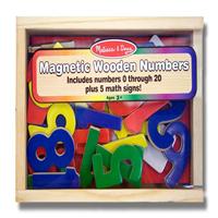 Picture of Melissa &amp; Doug 449 Magnetic Wooden Numbers