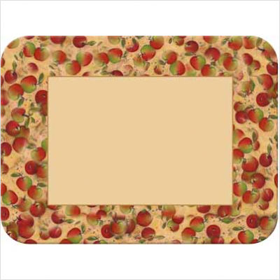 Picture of McGowan TT00541 Tuftop Apples Border Cutting Board- Small