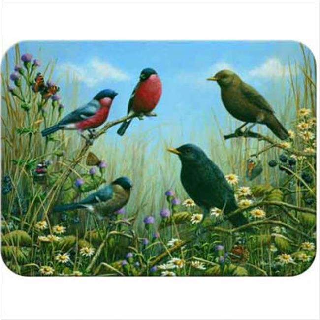 McGowan TT00252 Tuftop Blackbird and Bullfinch Cutting Board- Medium