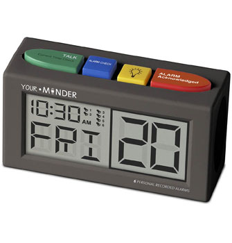 Picture of MedCenter 73267 Your Minder Personal Recording Alarm Clock