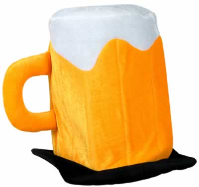 Picture of Beistle 60265 Plush Oktoberfest Mugs Cap - Pack of 6