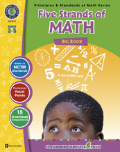 Picture of Classroom Complete Press CC3111 Five Strands of Math - Big Book