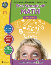 Picture of Classroom Complete Press CC3117 Five Strands of Math - Big Book