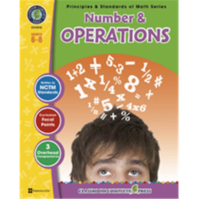 Classroom Complete Press CC3112 Number & Operations - Task Sheets Gr. 6-8