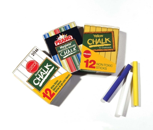 Picture of Marsh Industries CH-012-W Chalk White 12-Sticks Per Box