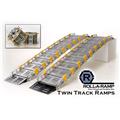 Roll-A-Ramp A11209A19 12 in. x 108 in. Twin Track Ramp Roll-A-Ramp A11209A19 12 in. x 108 in. Twin Track Ramp