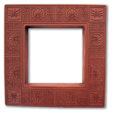 XF-KEY8046 Key Pattern Picture Frame Mold- Set of 2