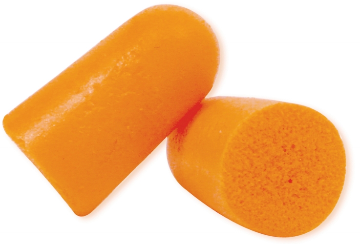 Picture of Baumgartens Foam Ear Plugs 4 Pack Orange (65040)