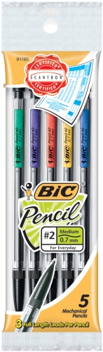 Picture of Mmvi Bic MPP51 Bic Mechanical Pencil .7mm 5/Pkg