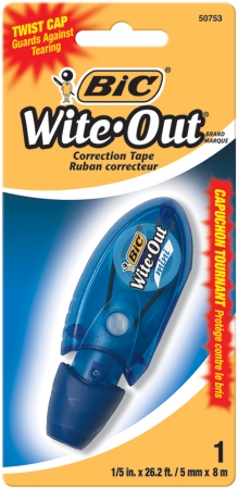 Picture of Mmvi Bic WOMTP11 Bic Wite Out Mini Correction Tape