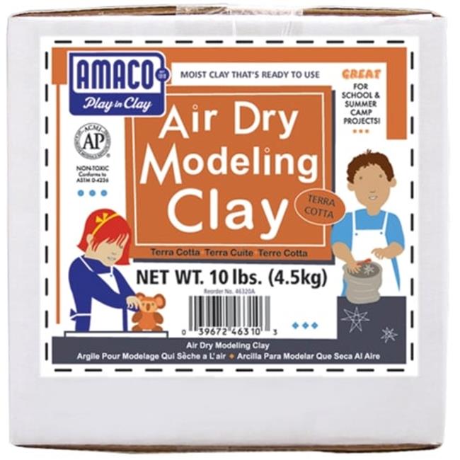 Amaco 4630-1A Air Dry Modeling Clay 10 Pounds