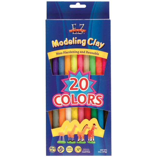 Polyform NDC20 EZ Shape Modeling Clay Non-Hardening 13 Ounces