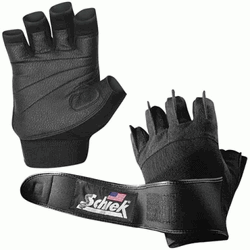 Picture of Schiek Sports 540 Platinum Gel Lifting Glove with Wrist Wraps XS