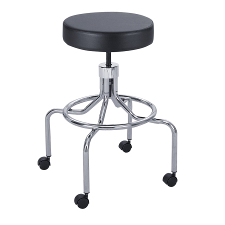 Picture of Safco 3433BL Black Lab Stool- High Base with Screw Lift