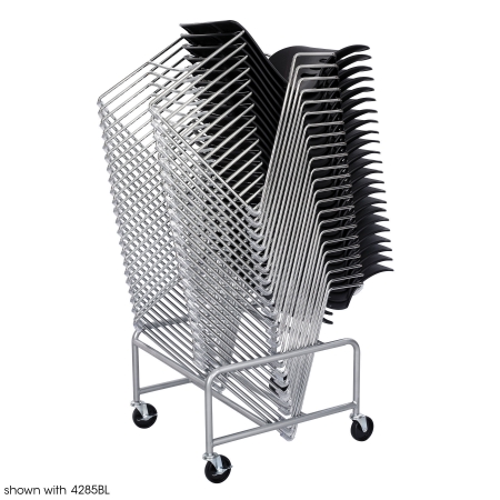 Picture of Safco 4190SL Silver Sled Base Stack Chair Cart