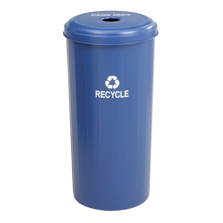Picture of Safco 9632BU Blue Tall Round Recycling Receptacle