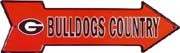 Picture of A-032 Georgia Bulldogs Country Arrow Signs