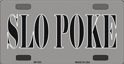 Picture of BP-033 Slo Poke- Bicycle License Plate